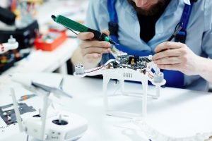 Manutenção drone