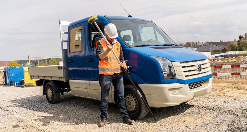 GNSS construção
